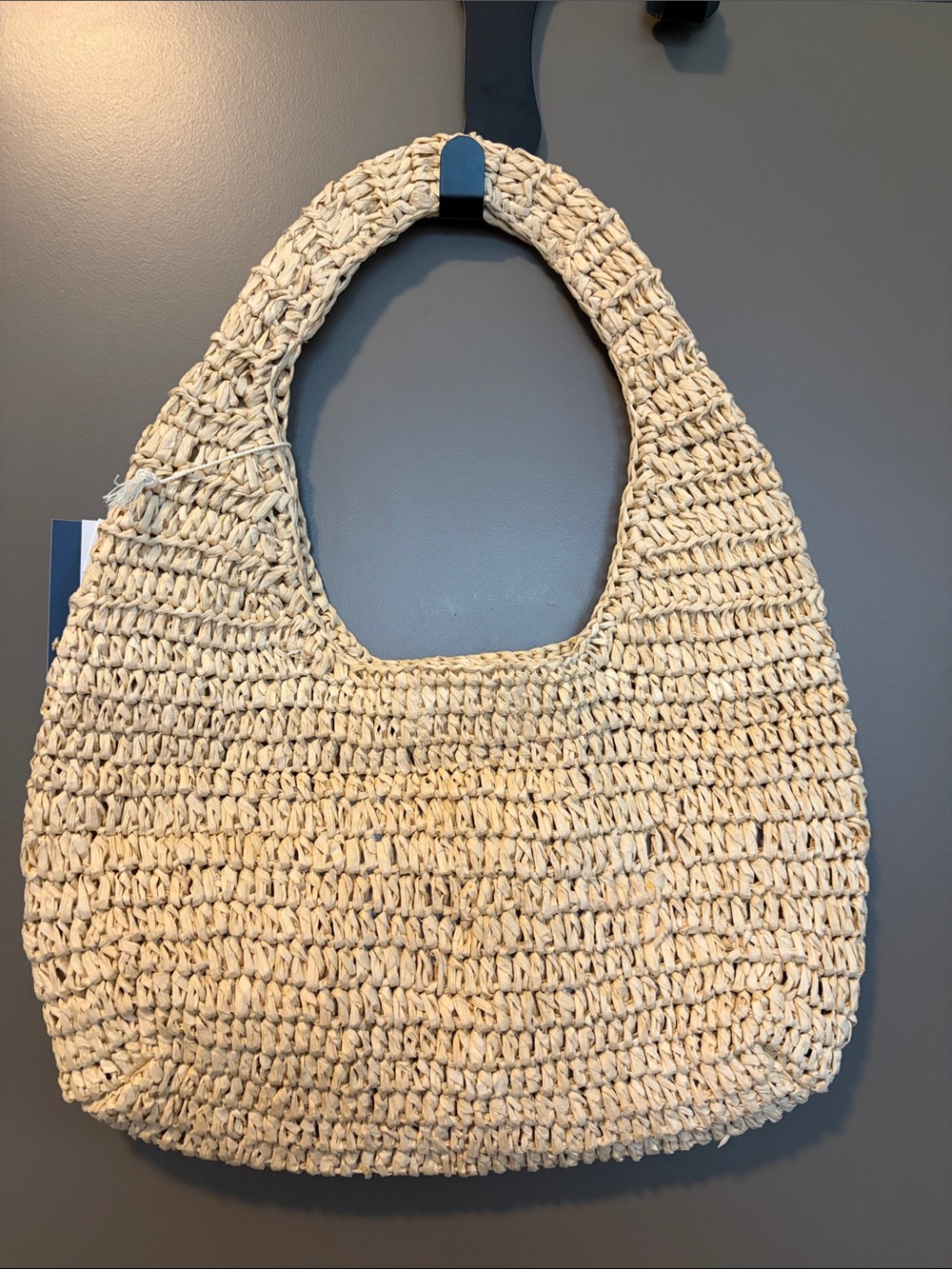 Universal Thread Casual Raffia Shoulder Bag - Picture 3 of 4